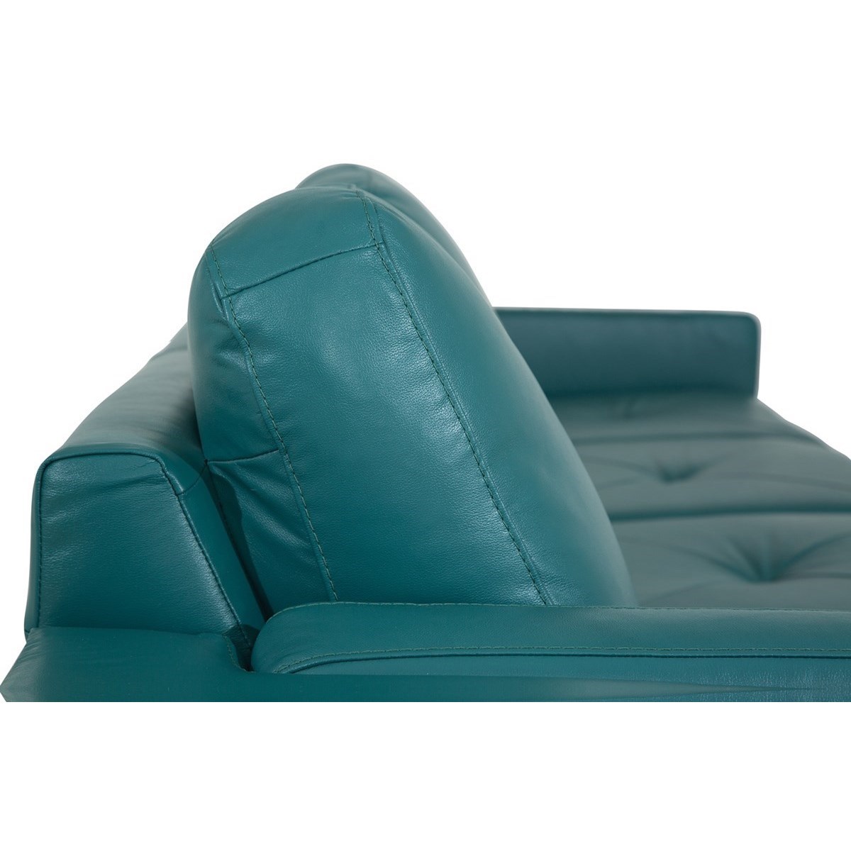 Palliser Zuri Contemporary Chaise Sofa with Metal Legs Howell